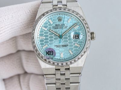 Replica Rolex Land-Dweller Blue Dial Swiss 7315 Movement Watch 40mm